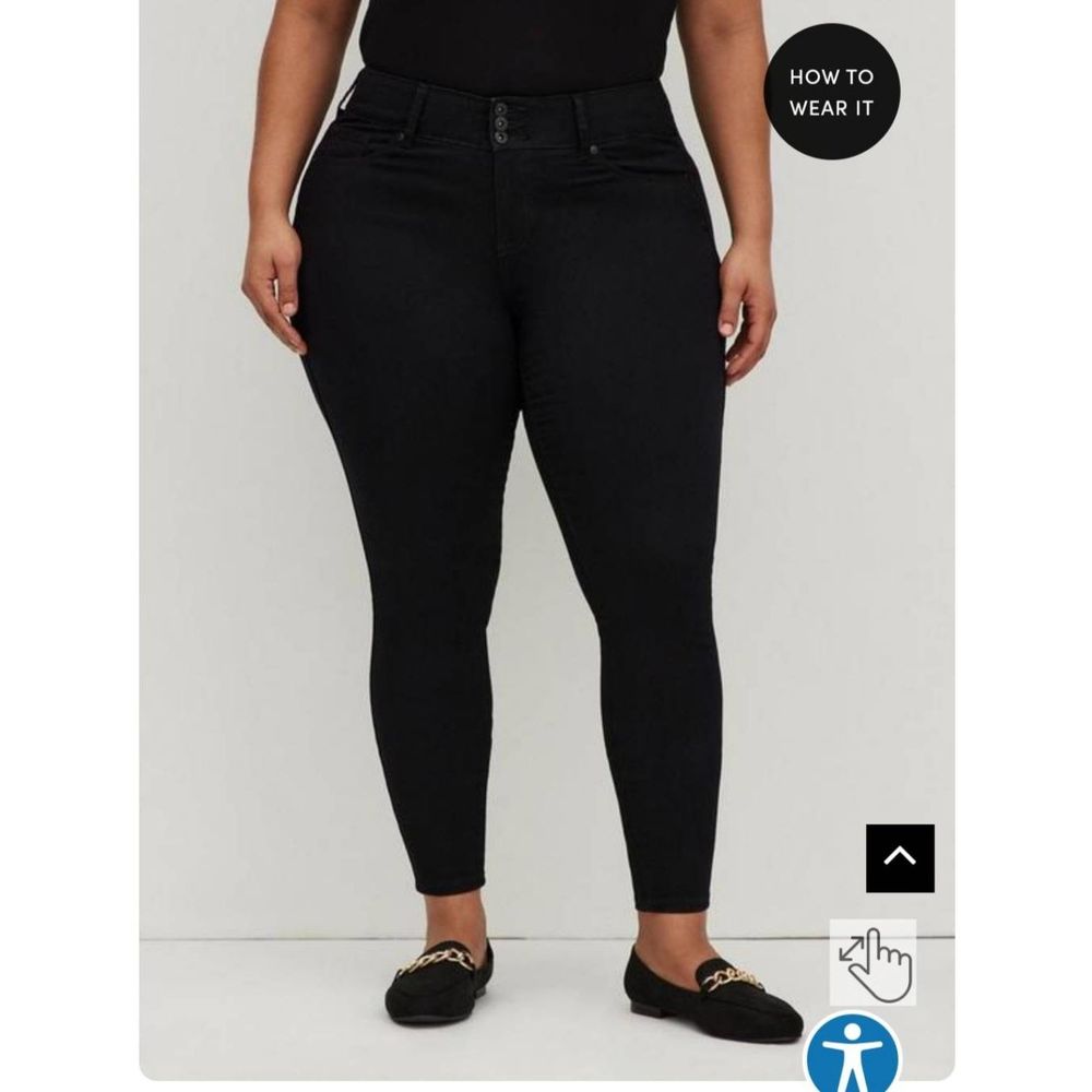Black Jegging torrid 26R